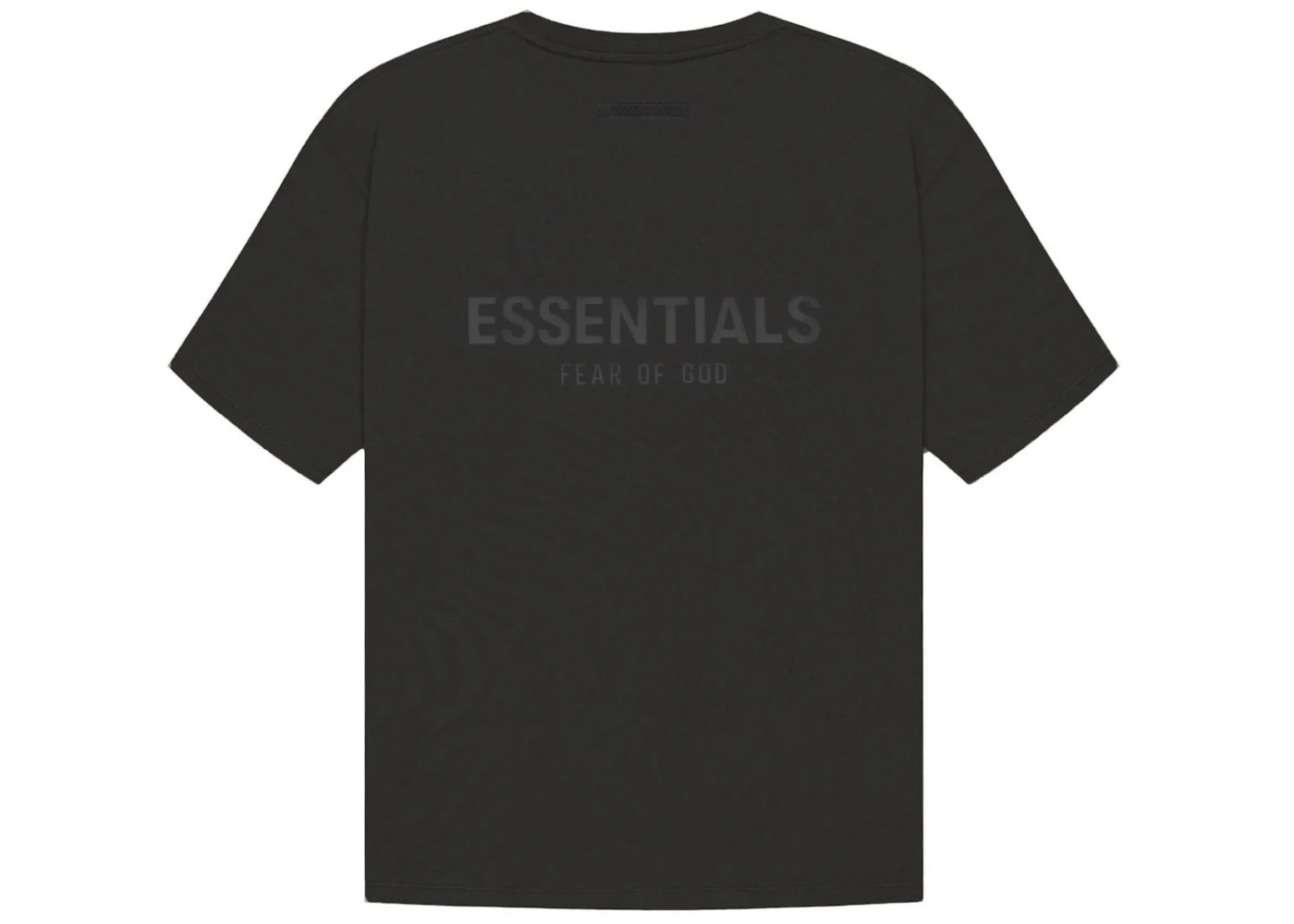 Fear of God Essentials T shirt Black Stretch Limo