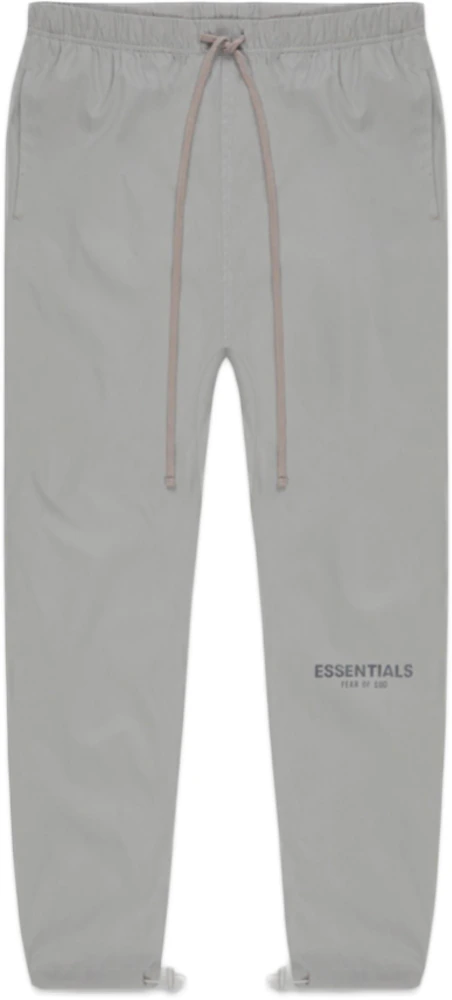 Balenciaga Silver Reflective Track Pants for Men