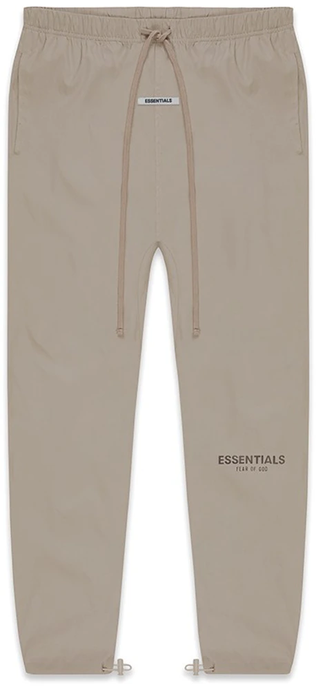 Fear of God Essentials Track Pants Taupe Men's - FW20 - US