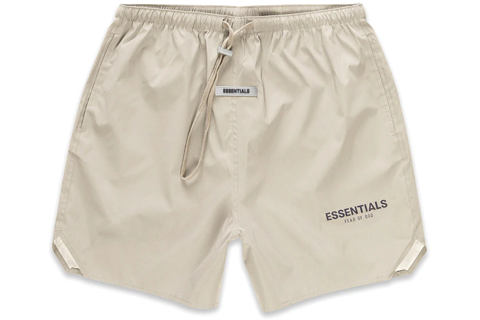 Fear of God Essentials Volley Shorts Olive/Khaki