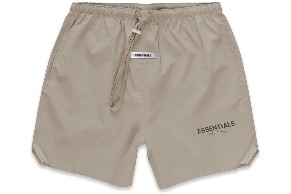 Fear of God Essentials Volley Shorts Taupe