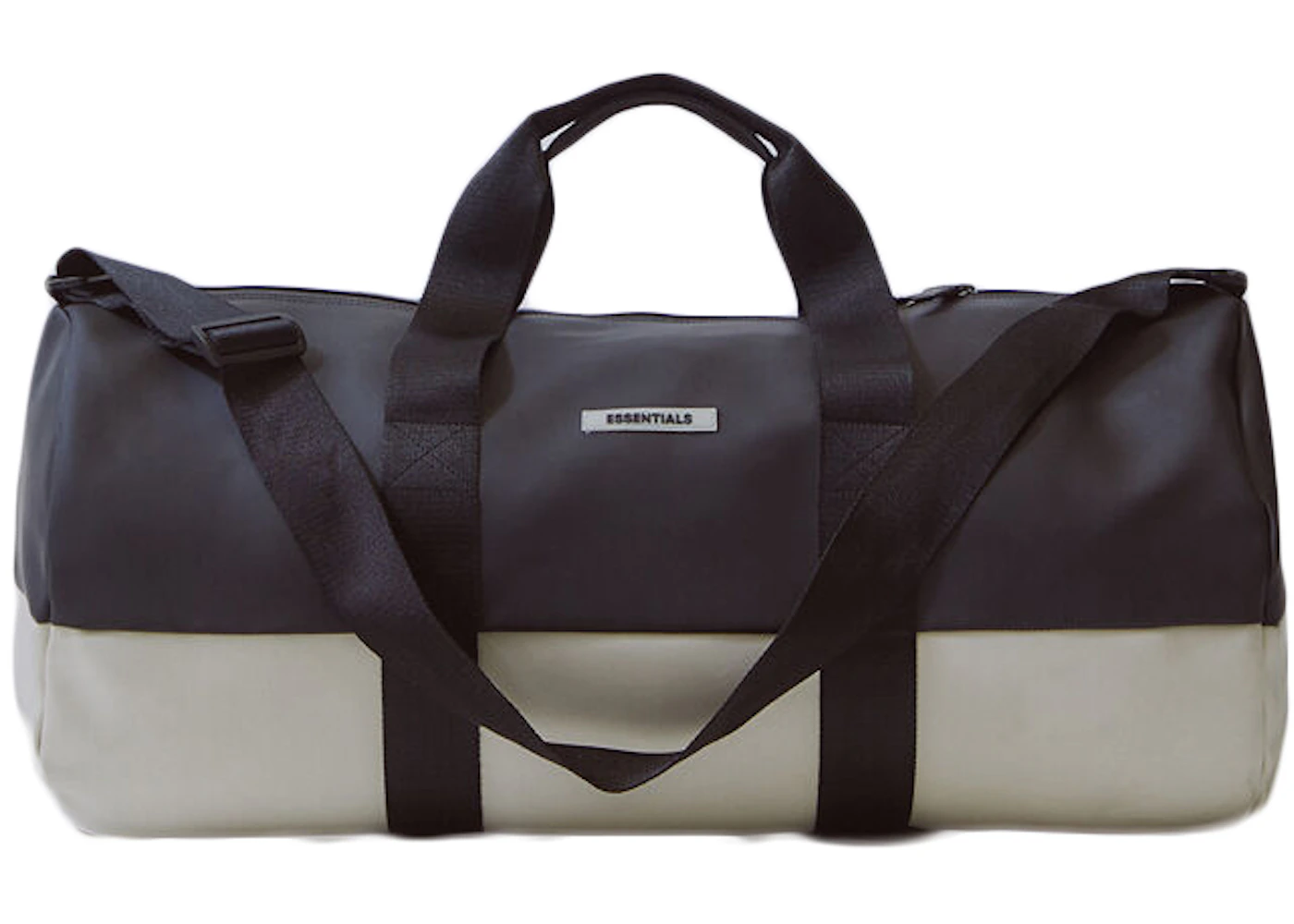 Fear Of God Essentials Waterproof Duffel Bag Black White Fw19 Fear Of God Essentials Waterproof Duffel Bag Black White Fw19
