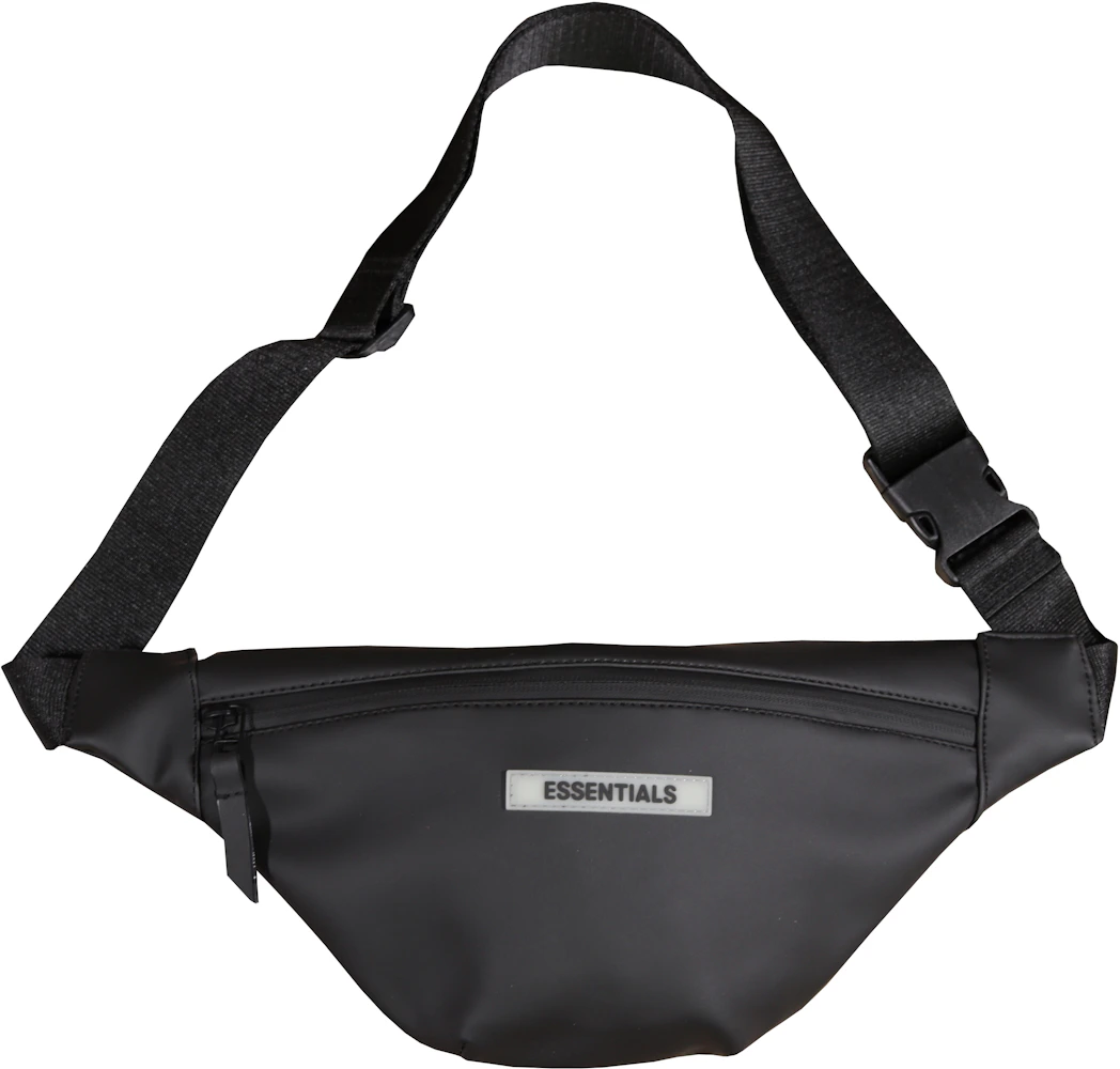 Fear of God Essentials Waterproof Sling Bag Black - FW19 - JP