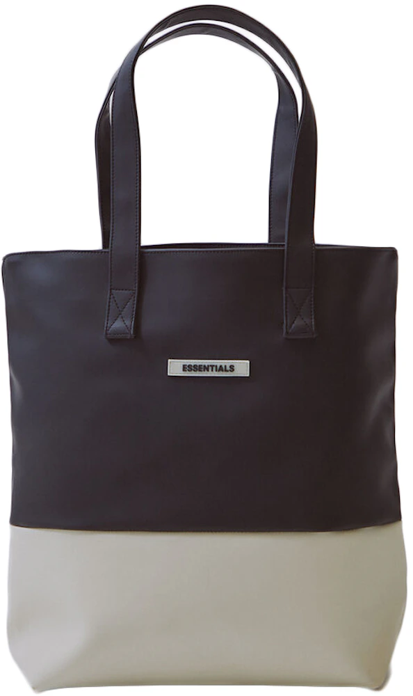 Essential Leather-Trimmed Canvas Tote Bag