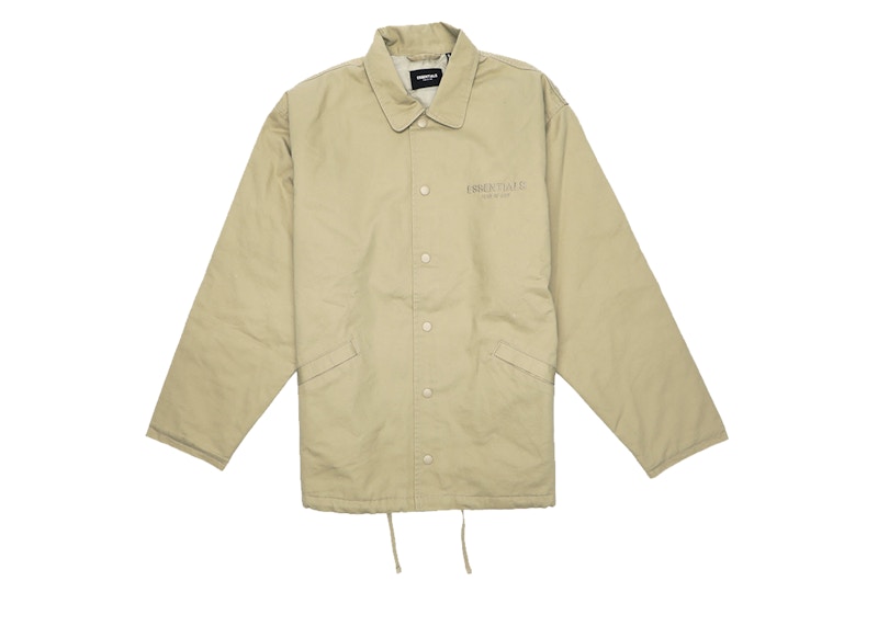 Fear of God Essentials Work Jacket Khaki Men's - FW19 - US