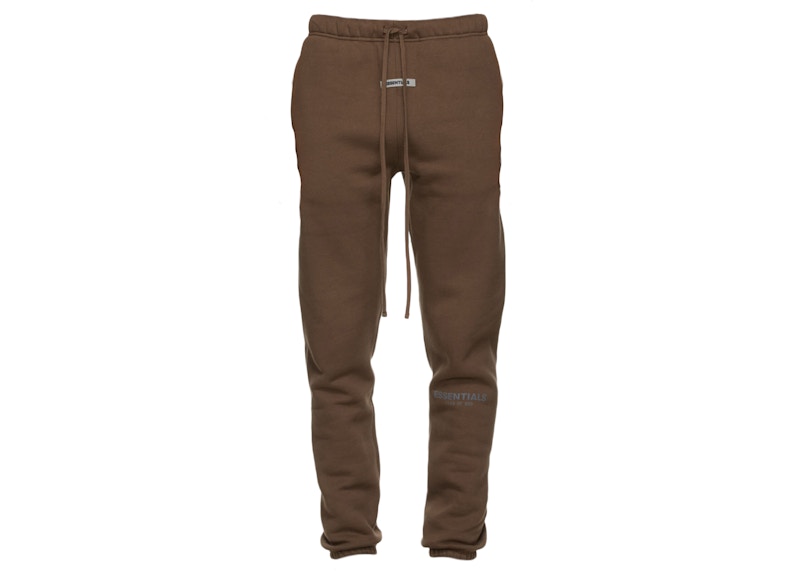 fog essentials brown sweatpants