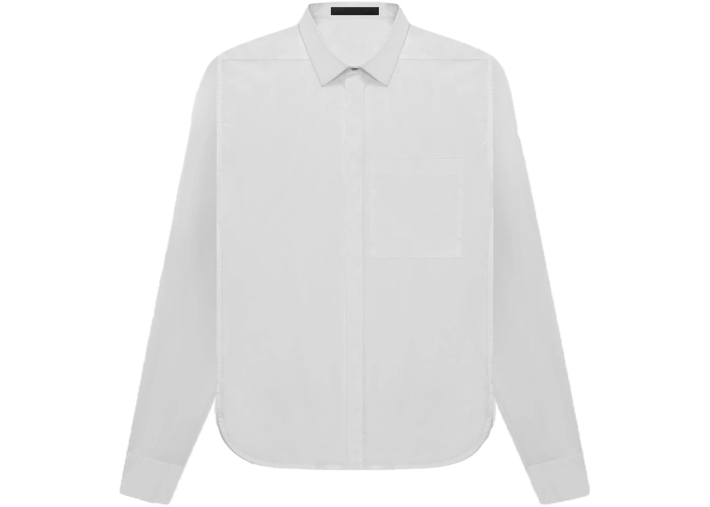 Fear of God Easy Collared Shirt White Men's - SEVENTH COLLECTION - US