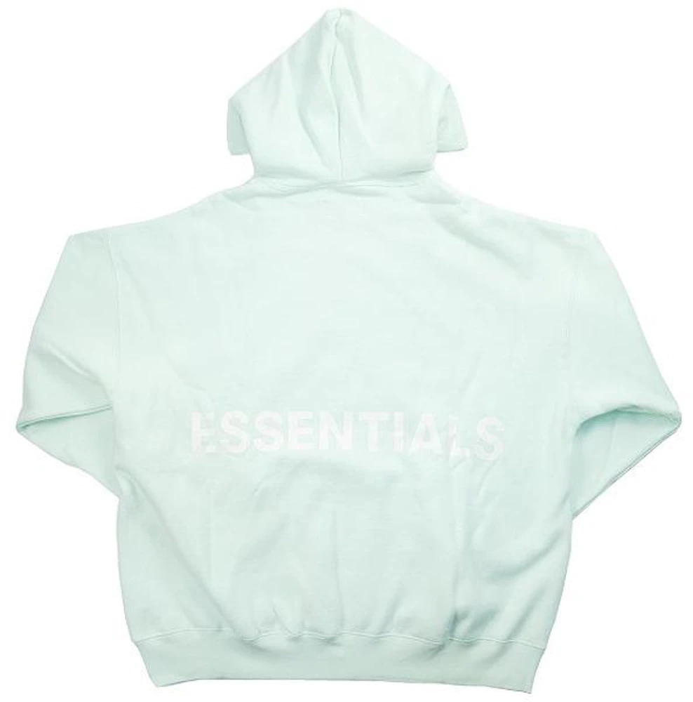 FEAR OF GOD Essentials Graphic Pullover Hoodie Mint SS19 - US