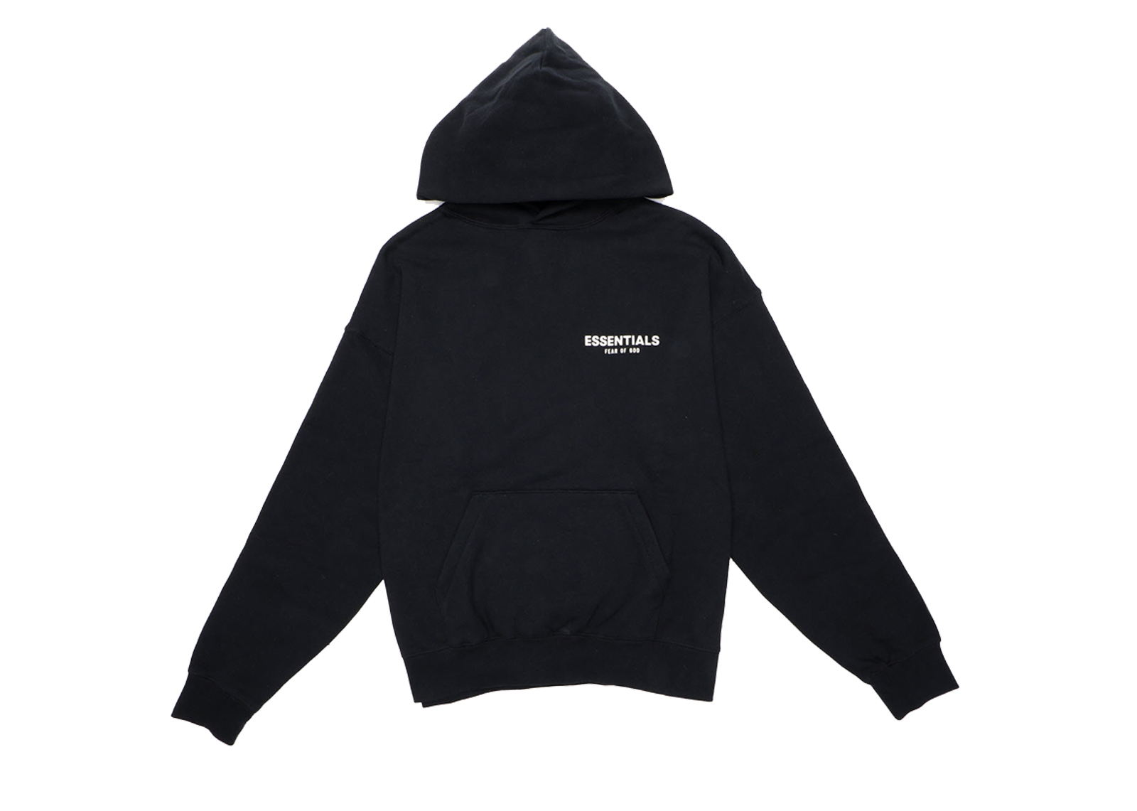 FEAR OF GOD Essentials Pullover Hoodie Black