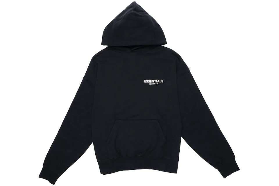 FEAR OF GOD Essentials Pullover Hoodie Black