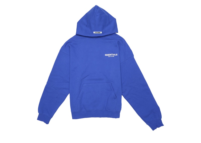 Fear of God Essentials x TMC Crenshaw Hoodie Blue Men's - FW19 - US