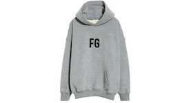 Fear of God Everyday 'FG' Hoodie Grey Black