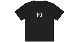 FEAR OF GOD FG Logo T-shirt Vintage Black