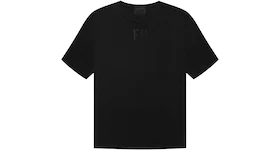 Fear of God FG Textured Velvet Logo T-Shirt Vintage Black/Black
