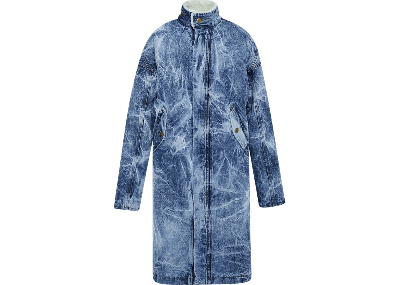 FEAR OF GOD Holy Water Deck Coat Indigo - FIFTH COLLECTION