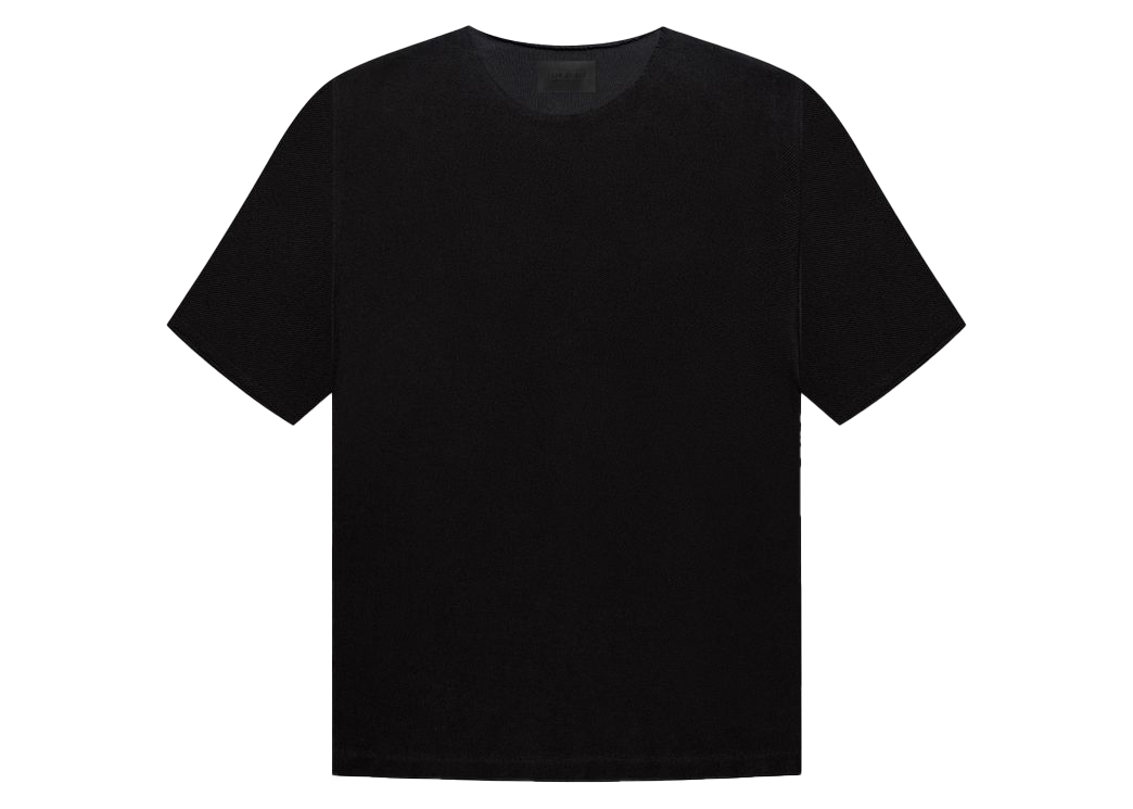 Fear of God Inside Out Terry Tee Black Men's - SEVENTH COLLECTION - GB