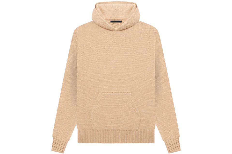 Fear of Knit Hoodie Camel - SEVENTH COLLECTION - JP