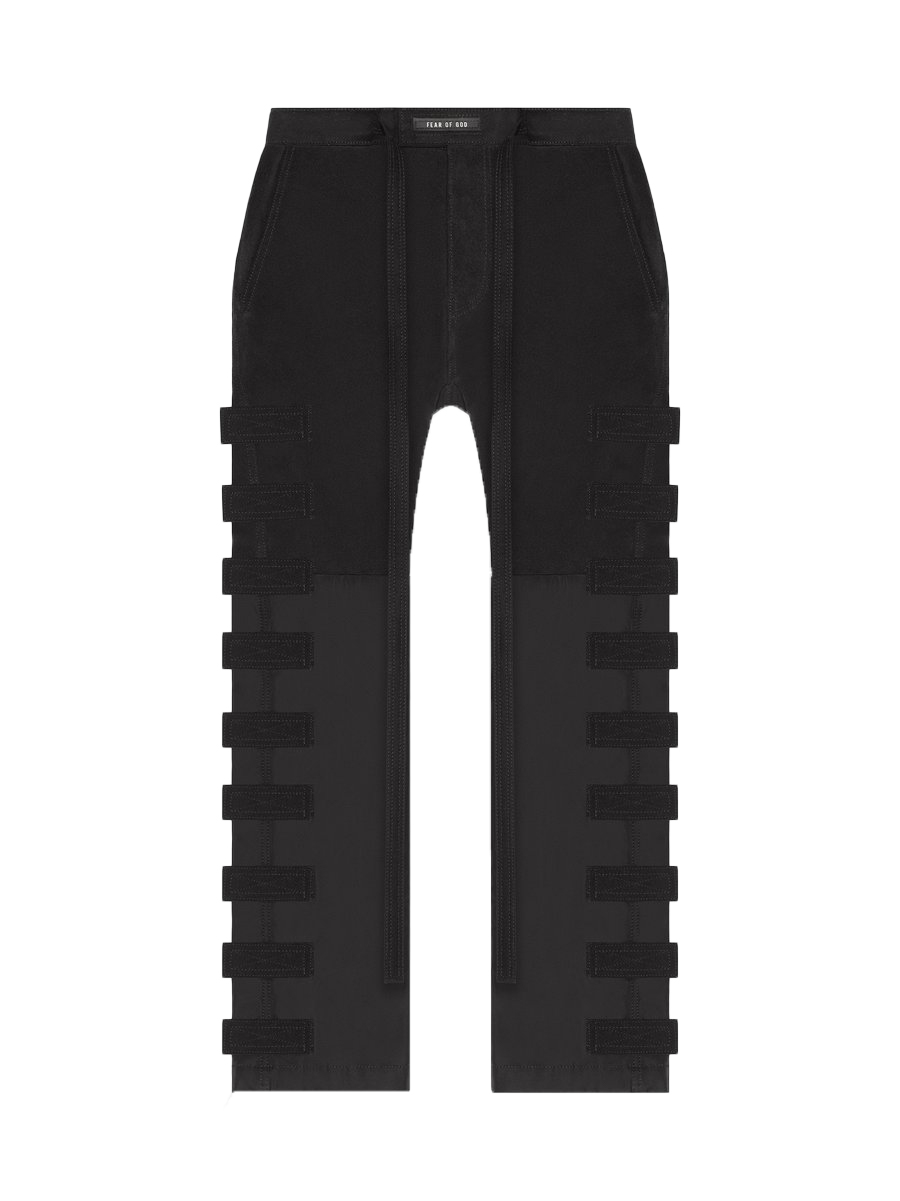 FEAR OF GOD Leather Nylon Tactical Pant Black - SIXTH COLLECTION - US