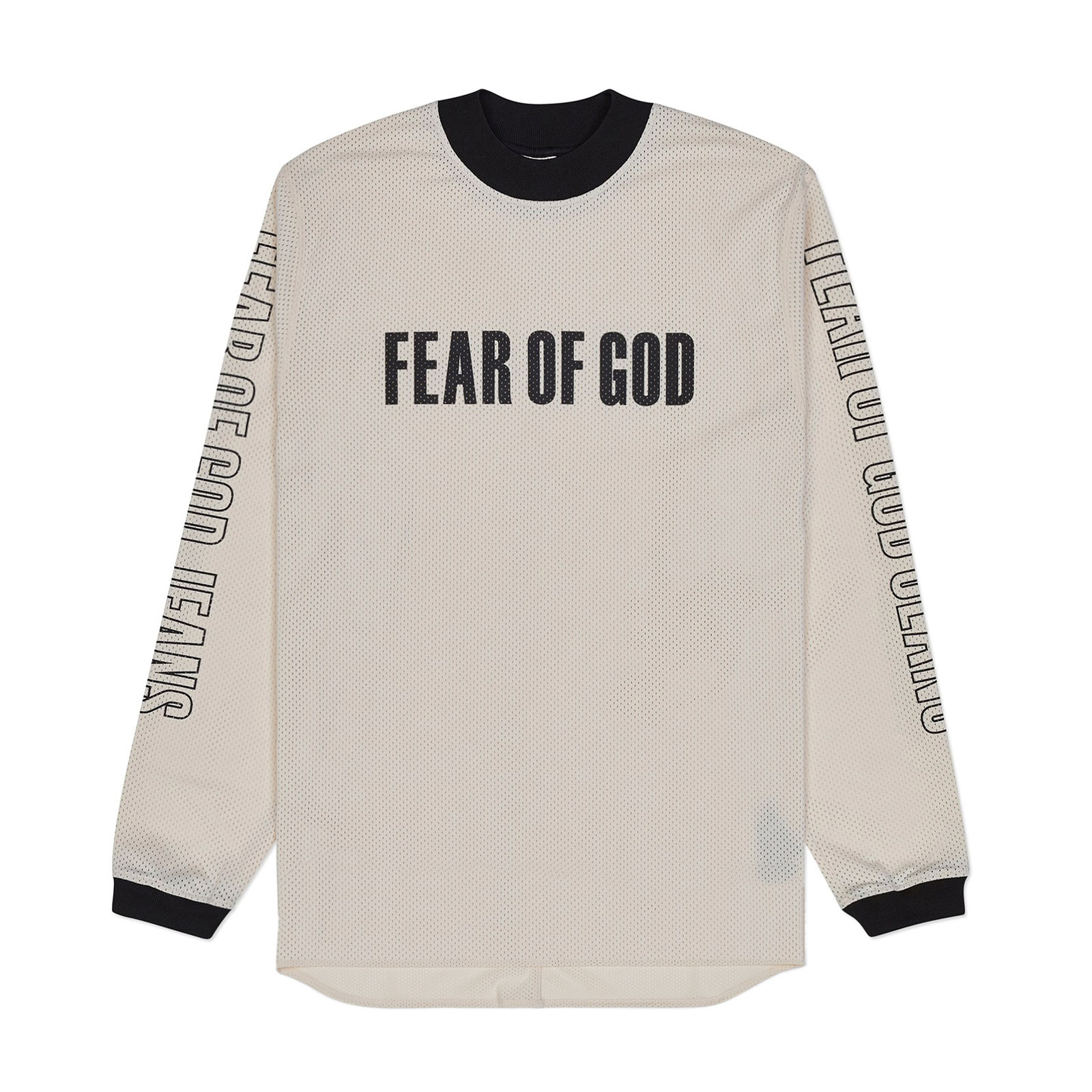 FEAR OF GOD Mesh Motocross Jersey Sand/Black - Fifth Collection