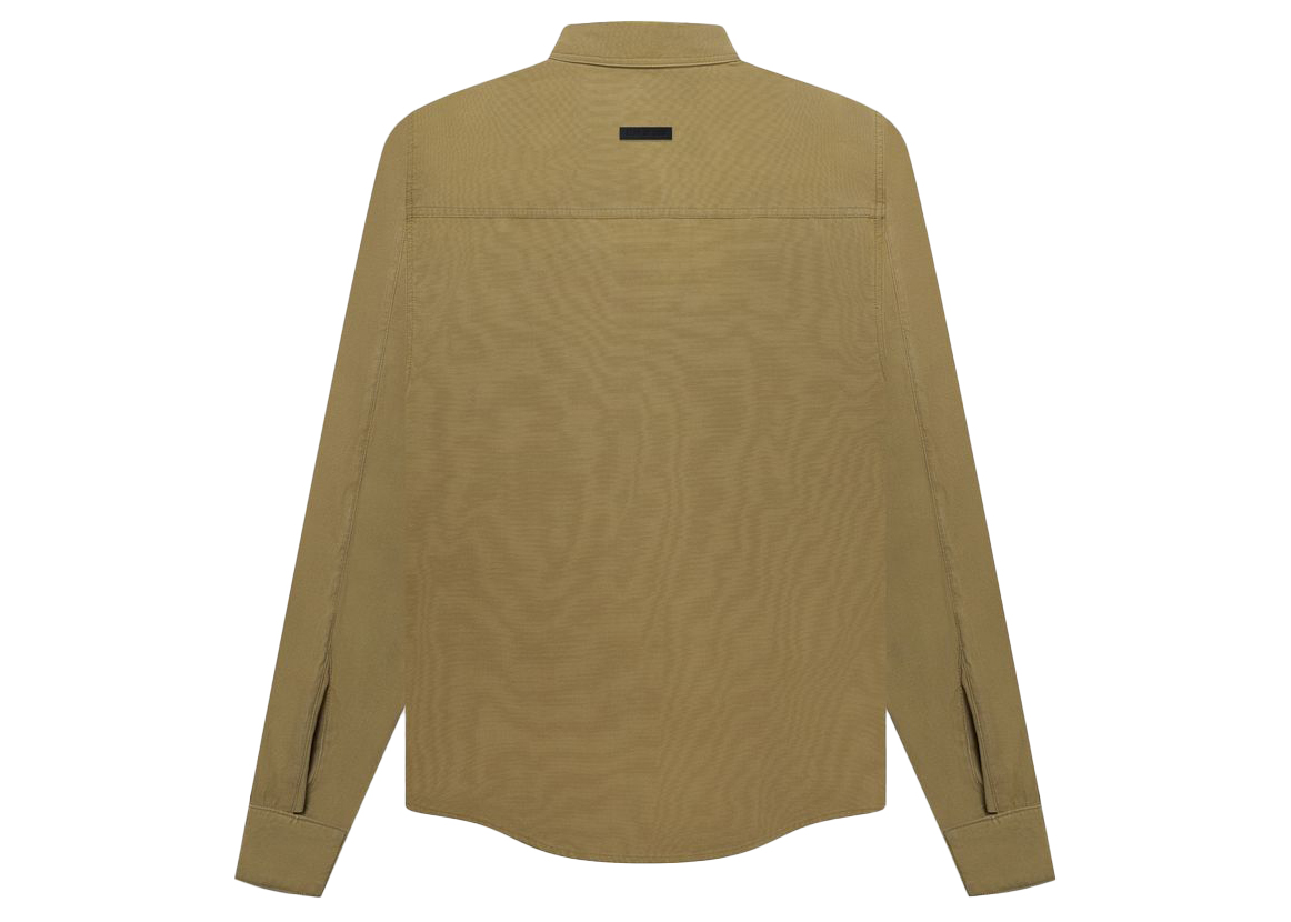 Fear of God Military Canvas Pullover Military Green Men's ...