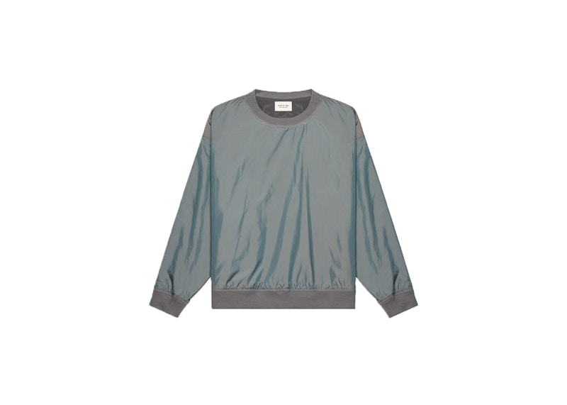 FEAR OF GOD Nylon Crewneck Grey Iridescent - FW18 - US