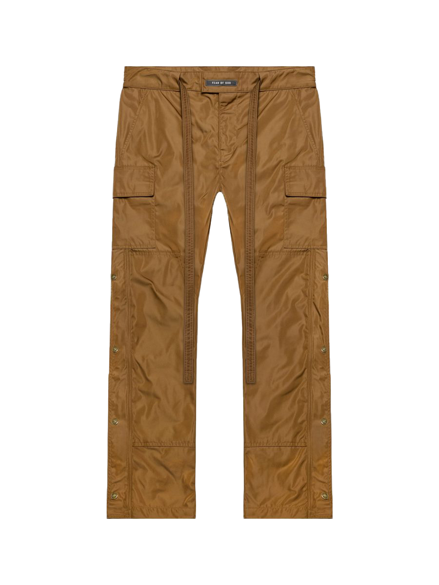 FEAR OF GOD Nylon Snap Cargo Pants Rust - SIXTH COLLECTION