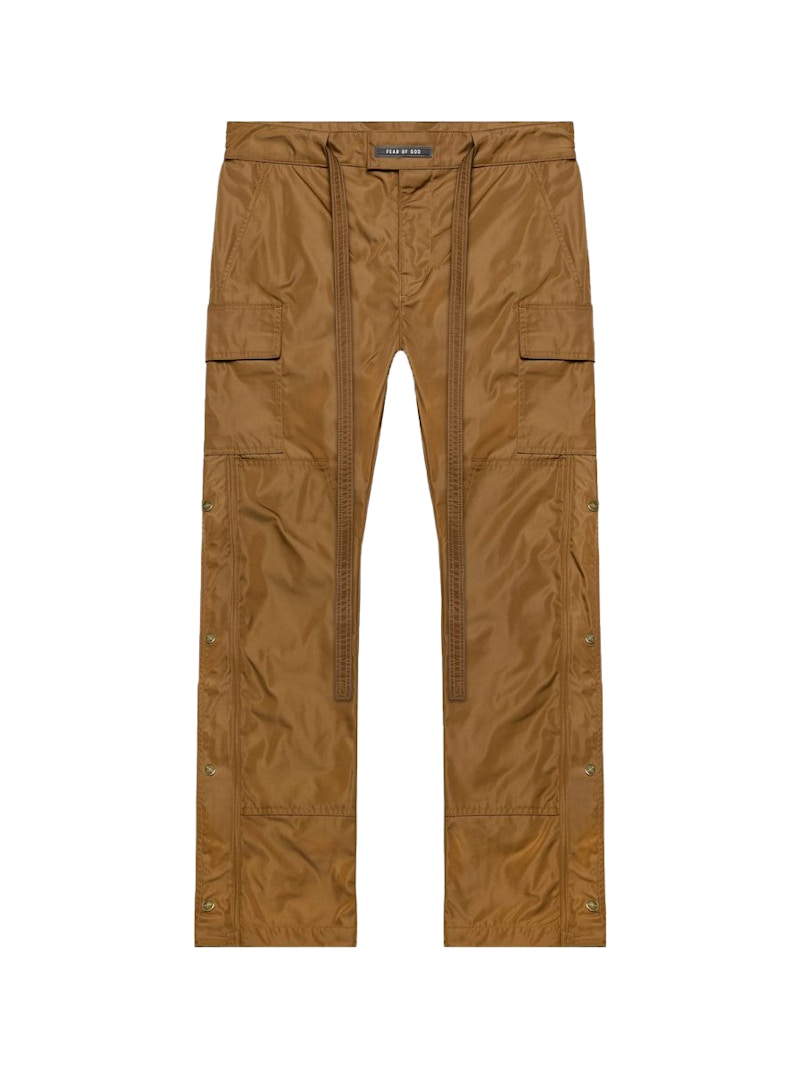 FEAR OF GOD Nylon Snap Cargo Pants Rust - SIXTH COLLECTION - JP