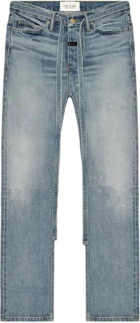 FEAR OF GOD Relaxed Fit Denim Jeans Vintage Indigo - SIXTH COLLECTION ...