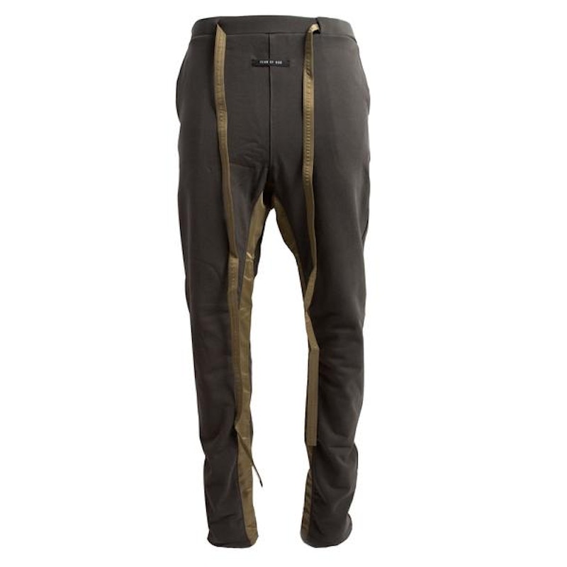 FEAR OF GOD Relaxed Nylon Trimmed Sweatpants Seaweed