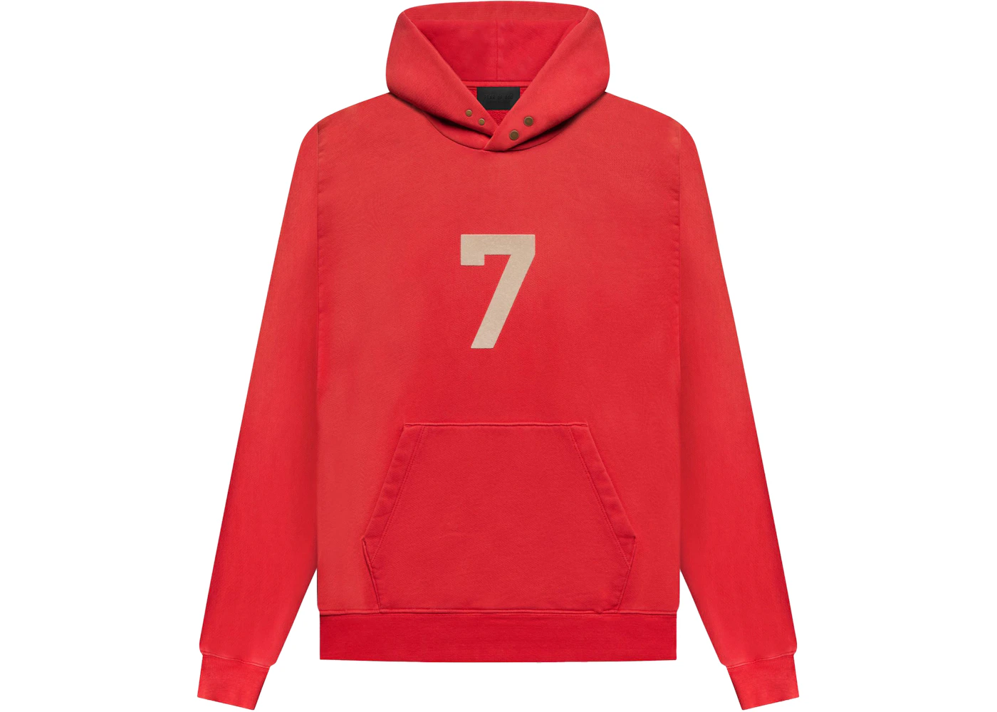 Fear of God Seventh Collection 7 Hoodie Vintage Red Men's