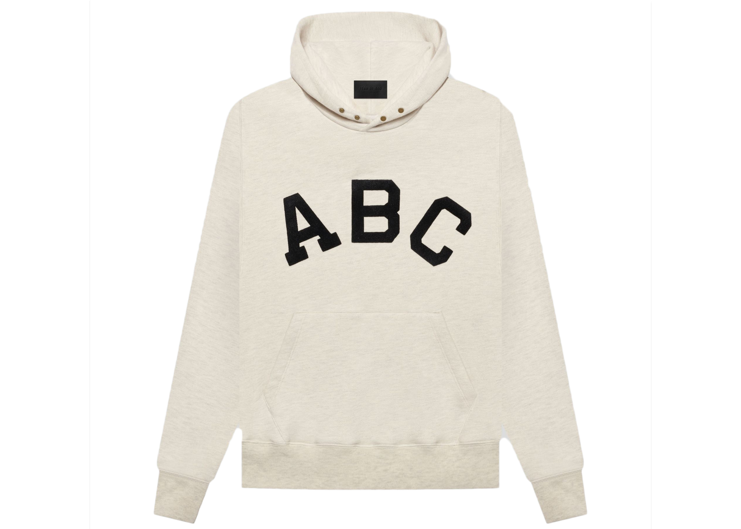 Fear of God Seventh Collection ABC Hoodie Cream Heather メンズ ...