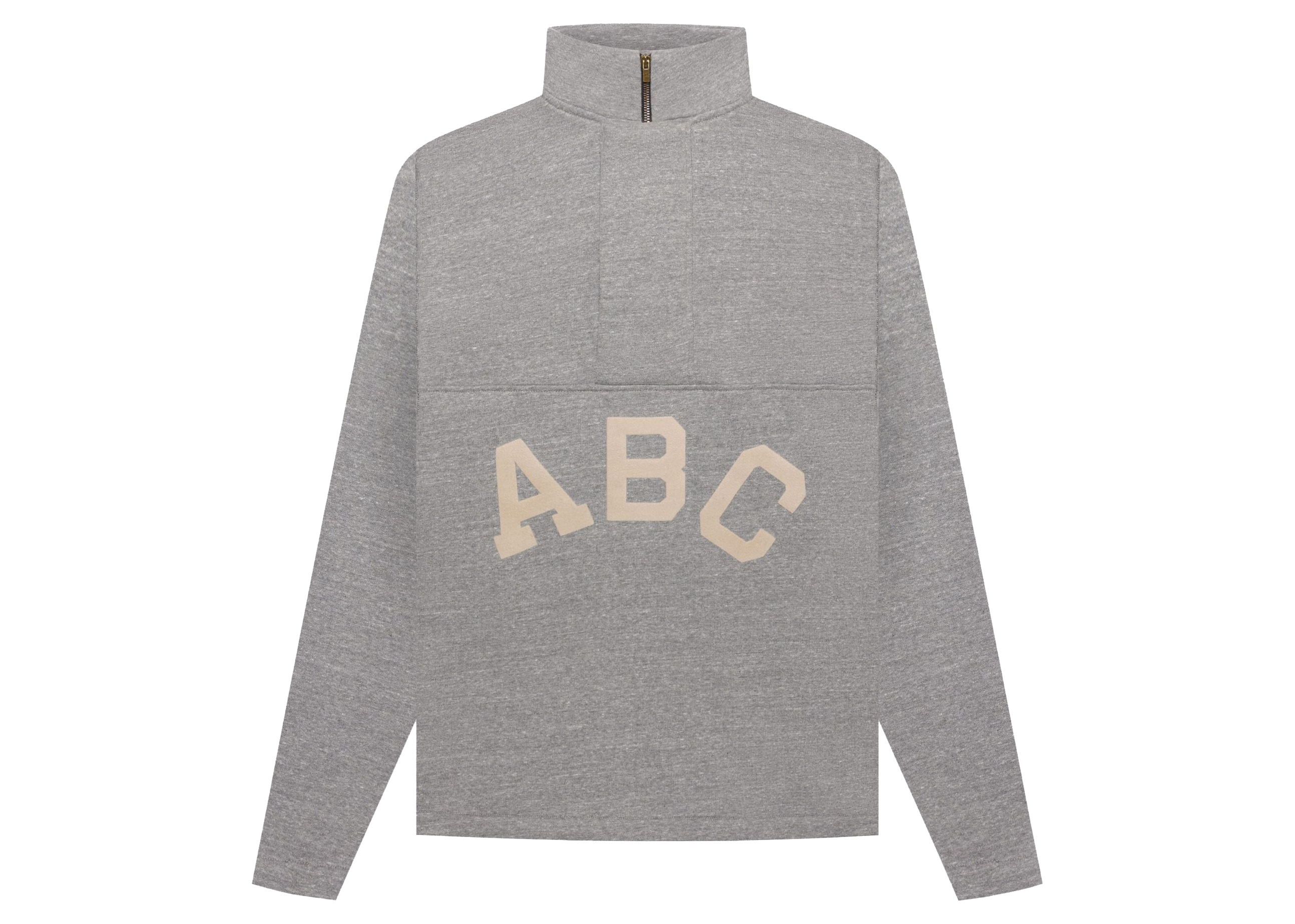 Fear of God Seventh Collection ABC Hoodie Cream Heather Men's 