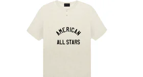 Fear of God Seventh Collection All Star Henley Tee Cream Heather