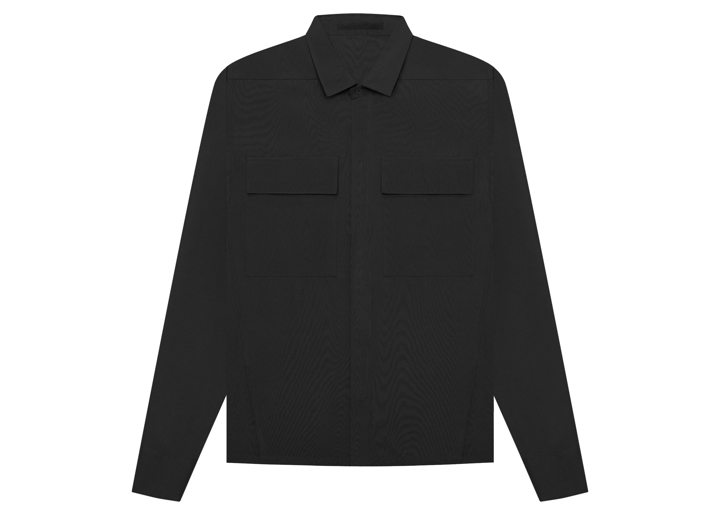 Fear of God Seventh Collection Crepe Shirt Black メンズ - SEVENTH