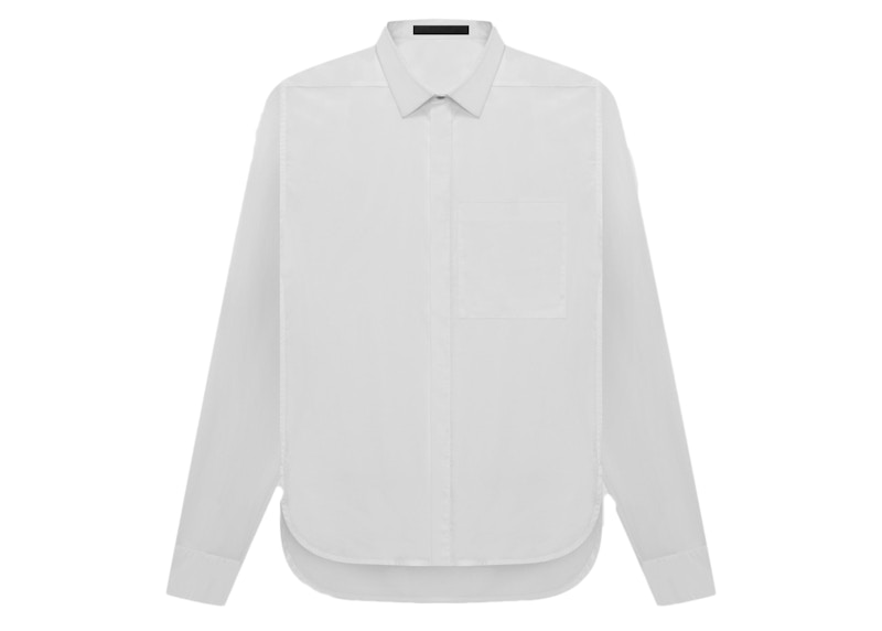 Fear of God Seventh Collection Easy Collared Shirt White - SEVENTH