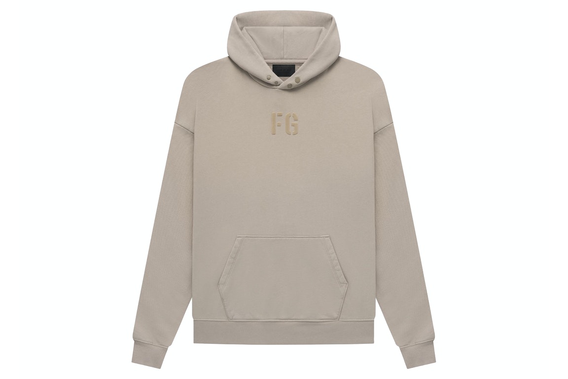 Pre-owned Fear Of God Seventh Collection Fg Hoodie Vintage Paris Sky