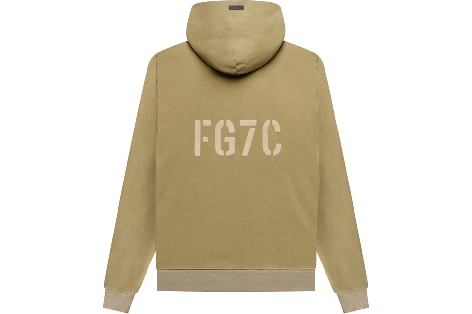 Fear of God Seventh Collection FG7C Hoodie Vintage Army