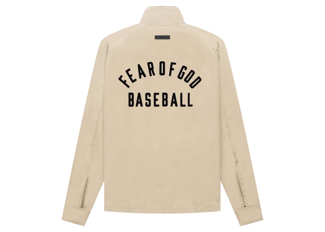 Pre-owned Fear Of God Seventh Collection  Baseball Jacket Khaki