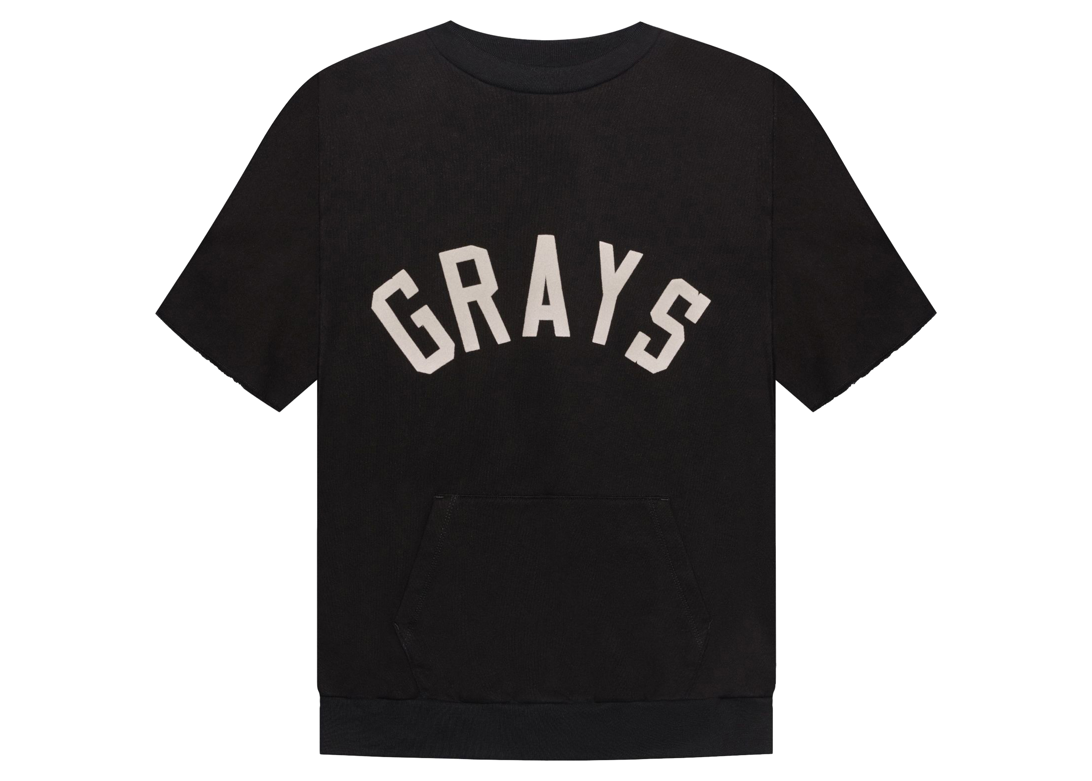 Fear of God Seventh Collection Grays 3/4 Sleeve Sweatshirt Black