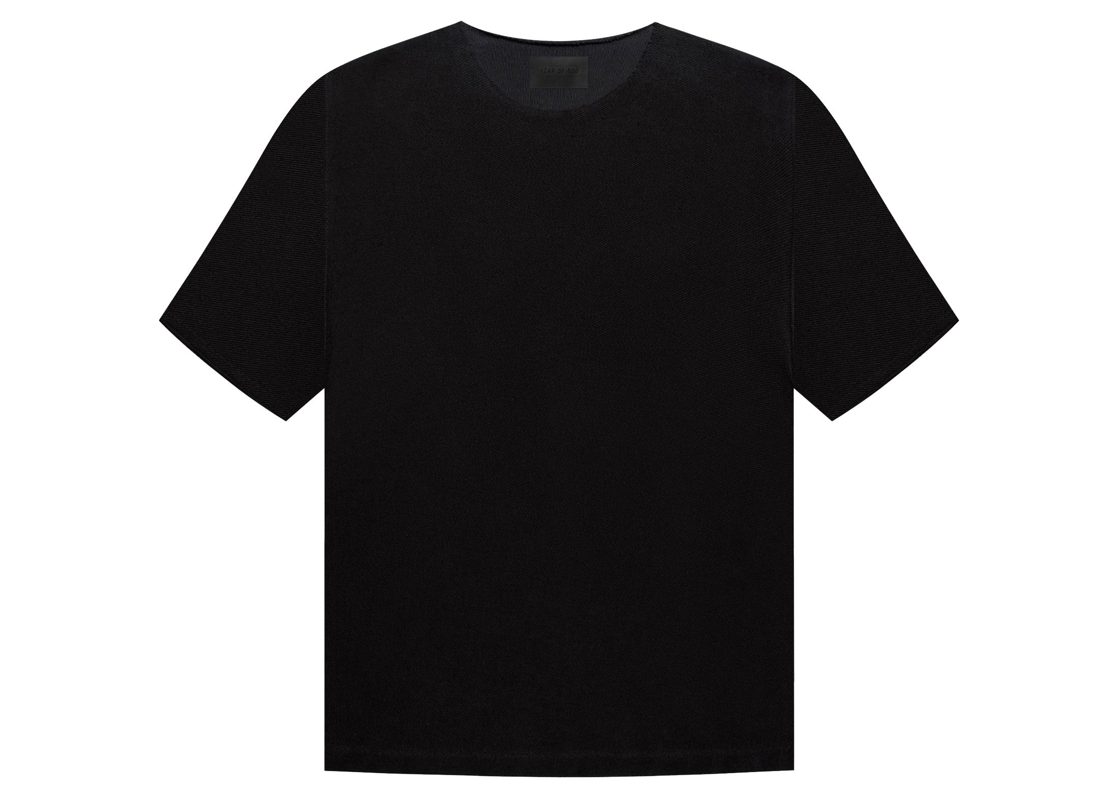 Fear of God Seventh Collection Inside Out Terry Tee Black Men's