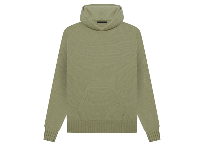トップス fear of god 7th knit hoodie Fear of God Seventh Collection Knit Hoodie Dark Grey Heather