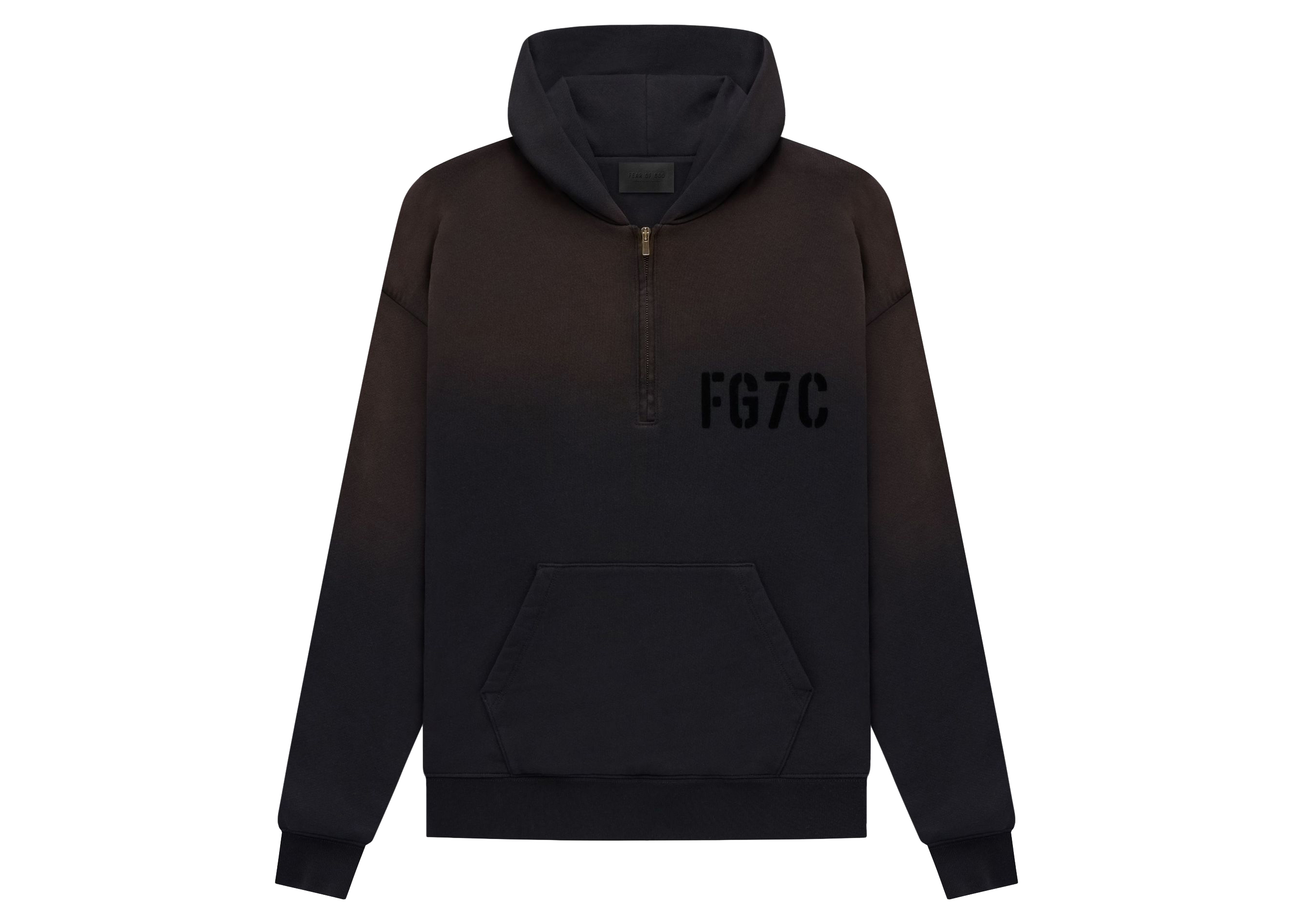 Fear of God Seventh Collection Long Sleeve Half Zip Hoodie 