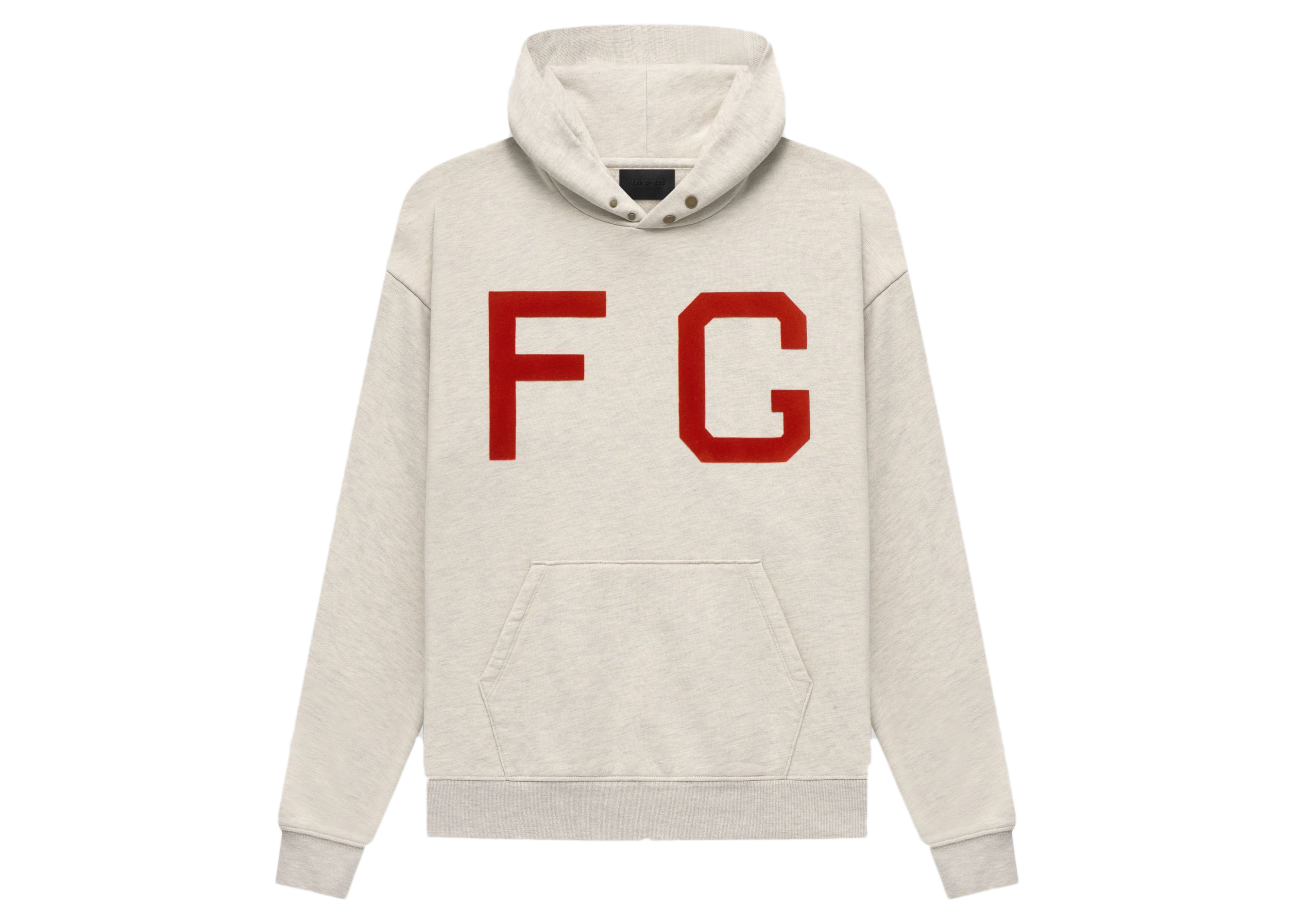 Fear of God Seventh Collection Monarch Hoodie Cream Heather Men's ...