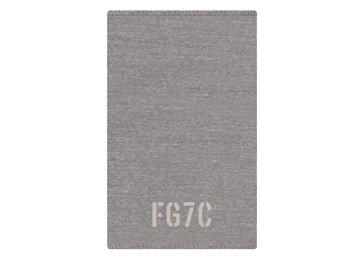 Fear of God Seventh Collection Scarf Heather Grey - SEVENTH