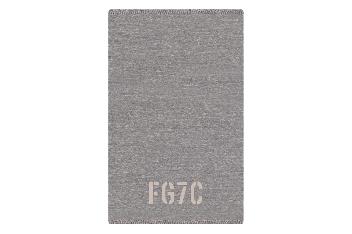 Pre-owned Fear Of God Seventh Collection Scarf Heather Grey