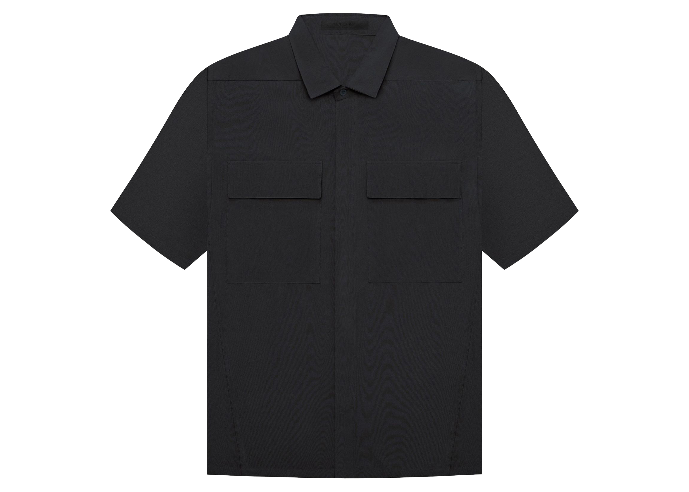 Fear of God Seventh Collection Short Sleeve Crepe Shirt Black メンズ - SEVENTH  COLLECTION - JP