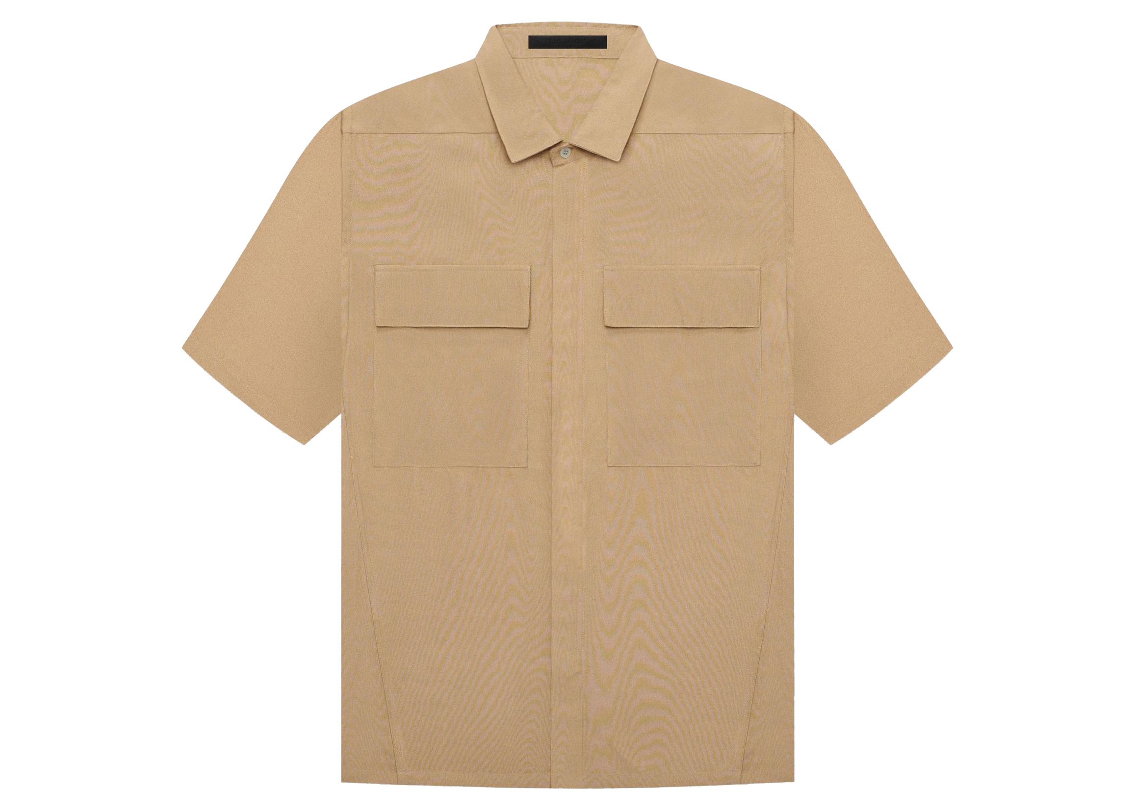 Fear of God Seventh Collection Short Sleeve Crepe Shirt Camel