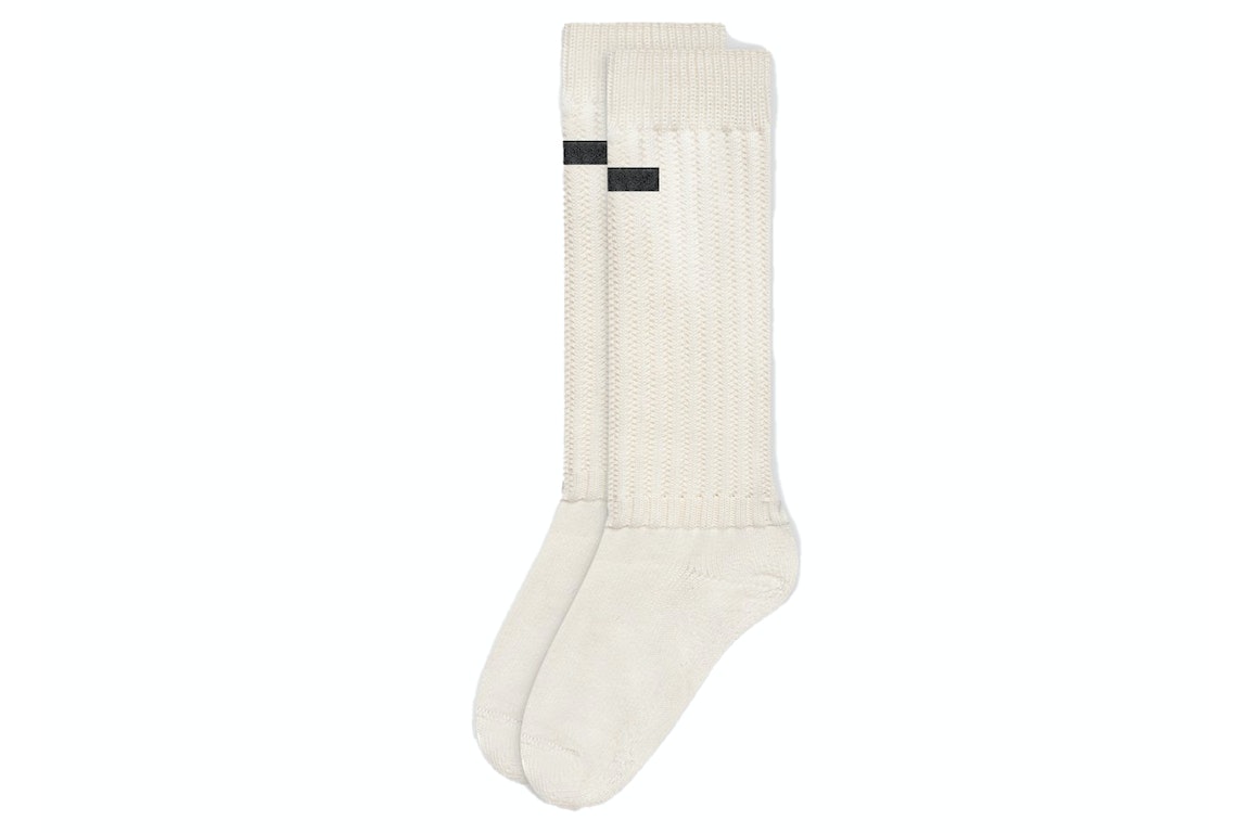 Pre-owned Fear Of God Seventh Collection Socks Cream