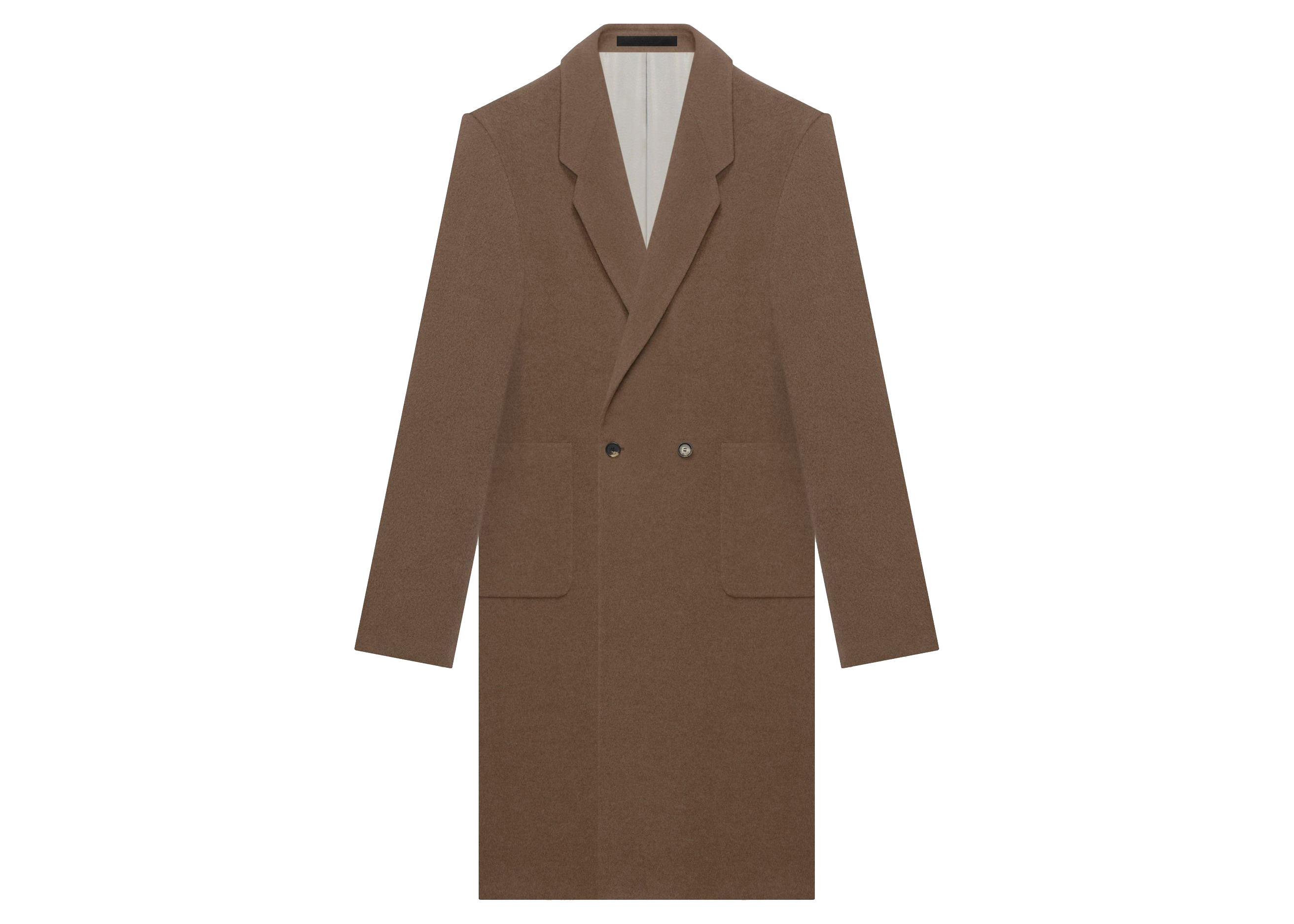 Fear of God Seventh Collection The Overcoat Mocha Men's - SEVENTH