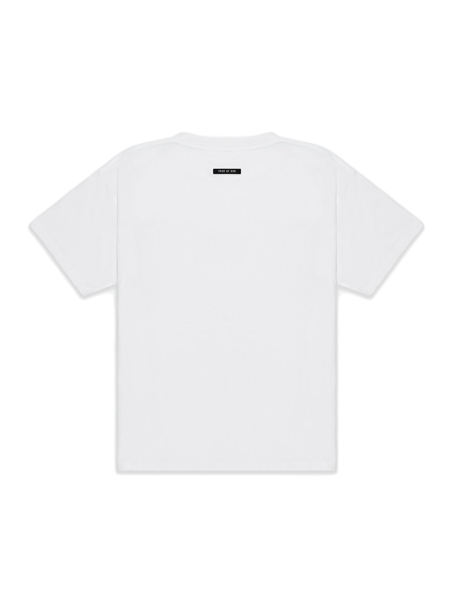 FEAR OF GOD Short Sleeve 'FG' 3M Tee White Men's - SIXTH